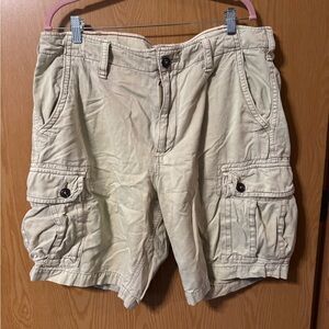 American Eagle Men's Tan Cargo Shorts